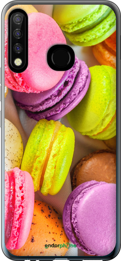 

Silicone Capa "Macaroons" para Tecno Camon 12 CC7, Amarelo