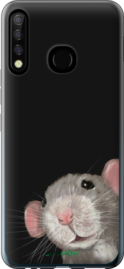 Силіконовий чехол The Peeking Rat для Tecno Camon 12 CC7 - 6442u-2432 изображение 