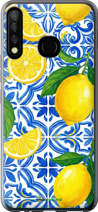 Силиконовый чехол Grocery Girl Italian Summer для Tecno Camon 12 CC7 - 6766u-2432 изображение 