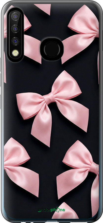 Силиконовый чехол Coquette Ribbons Dark Coquette для Tecno Camon 12 CC7 - 6767u-2432 изображение 