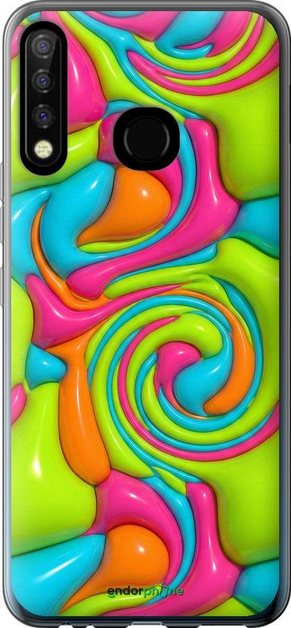 Силіконовий чехол Y2K Jelly Dream для Tecno Camon 12 CC7 - 6780u-2432 изображение 