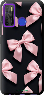TPU чехол Coquette Ribbons Dark Coquette для Tecno Spark 5 Pro KD7 - 6767b-2445 изображение 