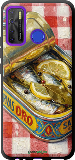 TPU чехол Vintage Sardine Tin Phone для Tecno Camon 15 - 6772b-2405 изображение 