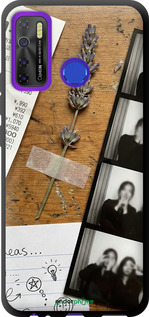 TPU чехол Aesthetic Scrapbook Collage для Tecno Camon 15 - 6773b-2405 изображение 