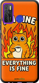 TPU чехол Funny Cat для Tecno Spark 5 Pro KD7 - 6786b-2445 изображение 