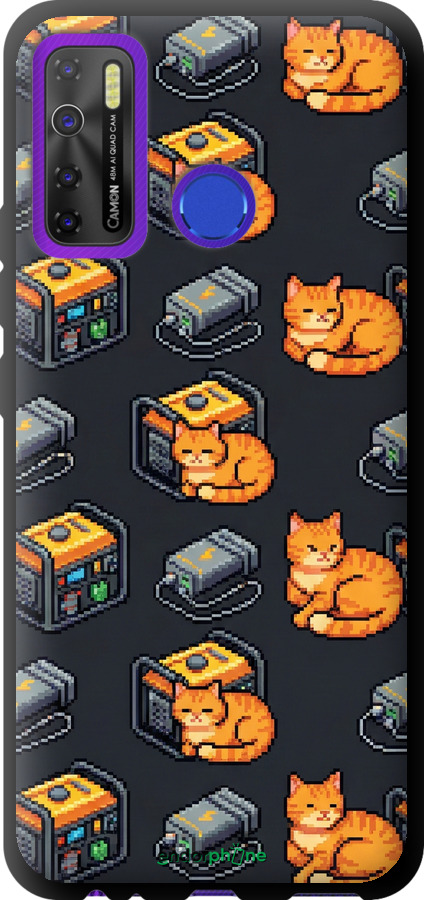 TPU чехол Autonomous Zone для Tecno Camon 15 - 6771b-2405 изображение 