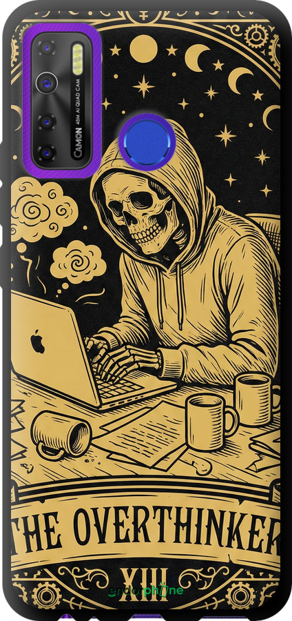 TPU чехол The Overthinker для Tecno Spark 5 Pro KD7 - 6774b-2445 изображение 