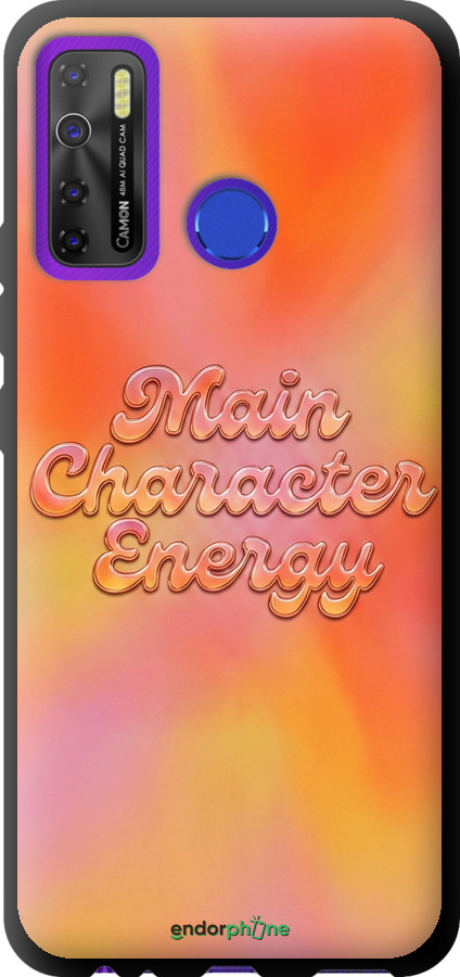 TPU чехол Aura Gradient Main Character Energy Aesthetic Y2K для Tecno Spark 5 Pro KD7 - 6783b-2445 изображение 