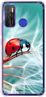 Силикон с усиленными углами чехол Божья коровка для Tecno Camon 15 - 6049sp-2405 изображение 