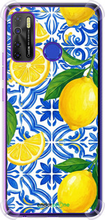 Силіконовий протиударний с посиленими кутами чехол Grocery Girl Italian Summer для Tecno Spark 5 Pro KD7 - 6766sp-2445 изображение 