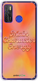 Силіконовий протиударний с посиленими кутами чехол Aura Gradient Main Character Energy Aesthetic Y2K для Tecno Spark 5 Pro KD7 - 6783sp-2445 изображение 