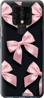 Силіконовий чехол Coquette Ribbons Dark Coquette для Tecno Camon 16 SE CE7j - 6767u-2398 изображение 