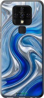 Силіконовий чехол Liquid Chrome для Tecno Camon 16 SE CE7j - 6781u-2398 изображение 