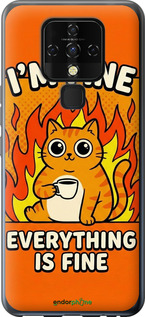 Силиконовый чехол 'Funny Cat' для Tecno Camon 16 SE CE7j изображение 5