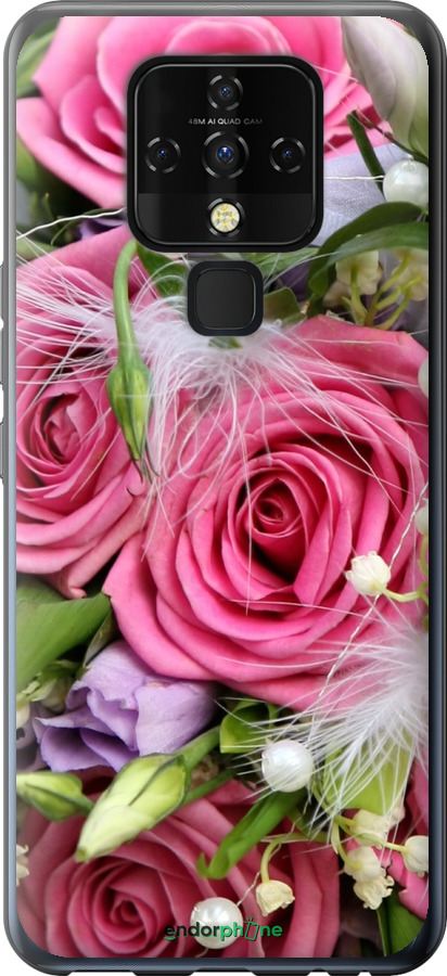 

Силіконовий чохол "Ніжність" для Tecno Camon 16 SE CE7j, Рожевий
