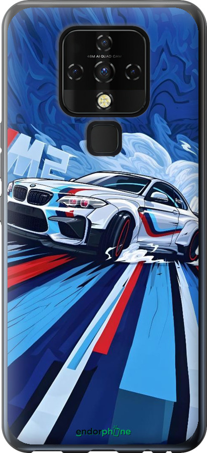 Силиконовый чехол БМВ для Tecno Camon 16 SE CE7j - 6292u-2398 изображение 