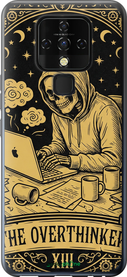 Силіконовий чехол The Overthinker для Tecno Camon 16 SE CE7j - 6774u-2398 изображение 