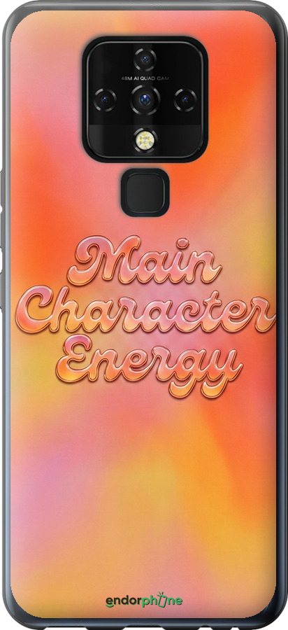 Силиконовый чехол Aura Gradient Main Character Energy Aesthetic Y2K для Tecno Camon 16 SE CE7j - 6783u-2398 изображение 