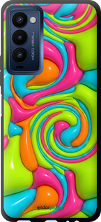 TPU чехол Y2K Jelly Dream для Tecno Camon 18p CH7n - 6780b-2525 изображение 