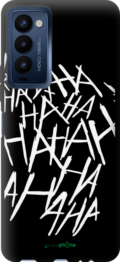 TPU чехол joker hahaha для Tecno Camon 18 CH6n - 4509b-2524 изображение 