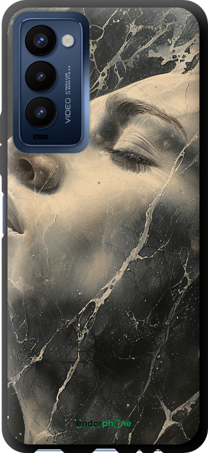 TPU чехол Мраморная женщина для Tecno Camon 18 CH6n - 6040b-2524 изображение 
