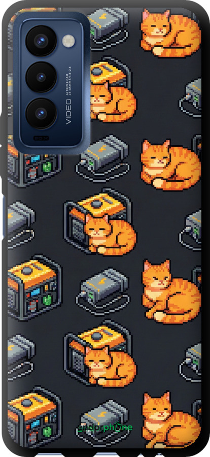 TPU чехол Autonomous Zone для Tecno Camon 18 CH6n - 6771b-2524 изображение 