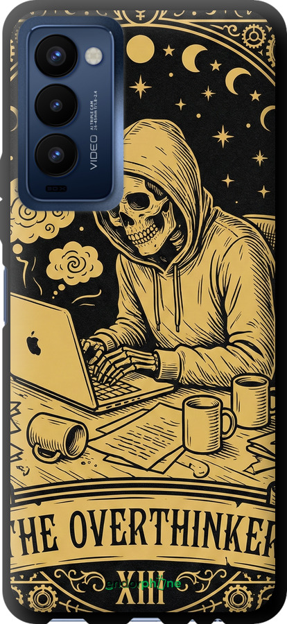 TPU чехол The Overthinker для Tecno Camon 18 CH6n - 6774b-2524 изображение 