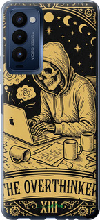 Силиконовый чехол The Overthinker для Tecno Camon 18 CH6n - 6774u-2524 изображение 