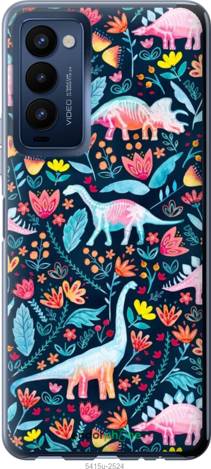 Силіконовий чехол № 5415 для Tecno Camon 18p CH7n - 5415u-2525 изображение 