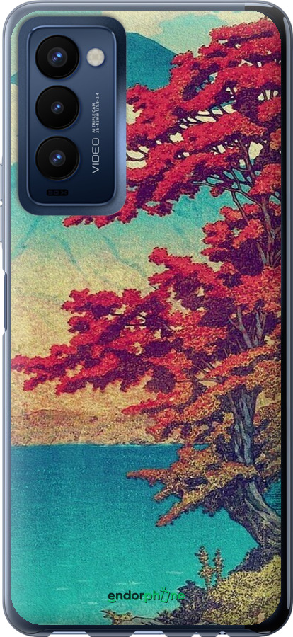 Силиконовый чехол С изображением природы для Tecno Camon 18p CH7n - 6469u-2525 изображение 