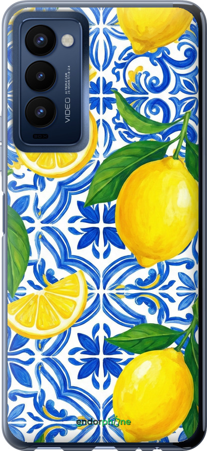 Силиконовый чехол Grocery Girl Italian Summer для Tecno Camon 18 CH6n - 6766u-2524 изображение 
