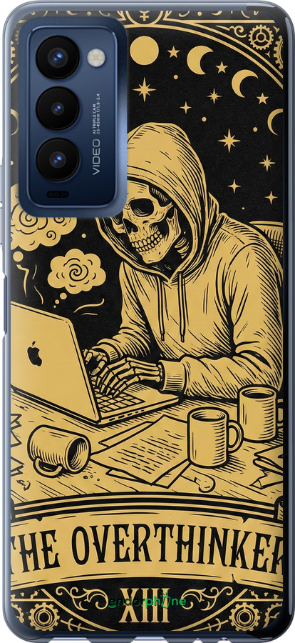Силиконовый чехол The Overthinker для Tecno Camon 18 CH6n - 6774u-2524 изображение 