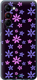 Силиконовый чехол с  цветами для Tecno Camon 18 Premier - 6258u-2652 изображение 