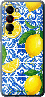 Силіконовий чехол Grocery Girl Italian Summer для Tecno Camon 18 Premier - 6766u-2652 изображение 