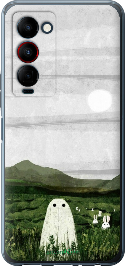Силіконовий чехол Привид для Tecno Camon 18 Premier - 6492u-2652 изображение 