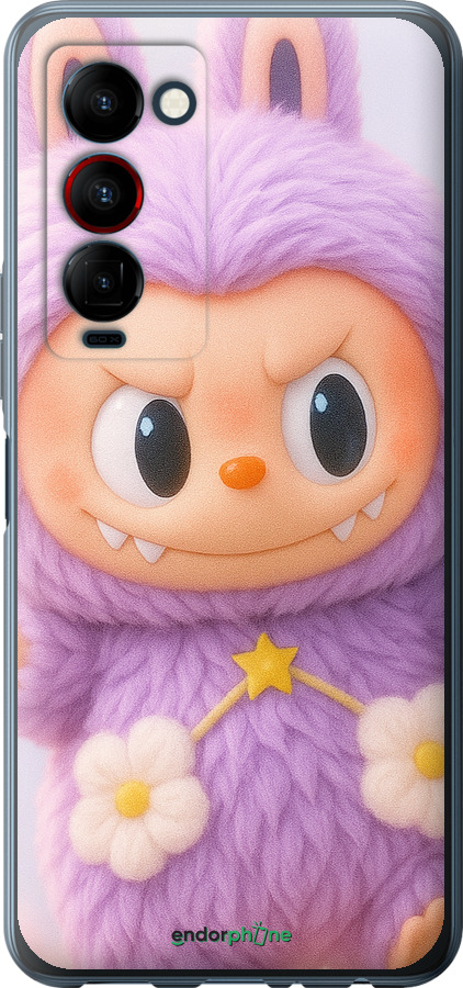 Силіконовий чехол Лабубу для Tecno Camon 18 Premier - 6708u-2652 изображение 