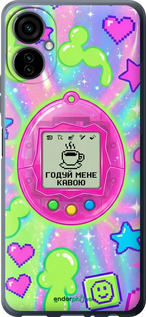 Силиконовый чехол Y2K Aesthetic Retro Pet: Годуй мене кавою для Tecno Camon 19 Neo CH6i - 6784u-2753 изображение 