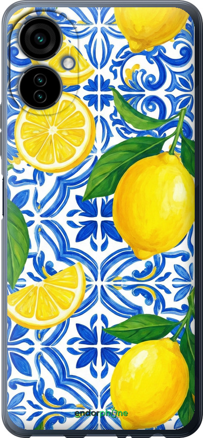 Силиконовый чехол Grocery Girl Italian Summer для Tecno Camon 19 Neo CH6i - 6766u-2753 изображение 