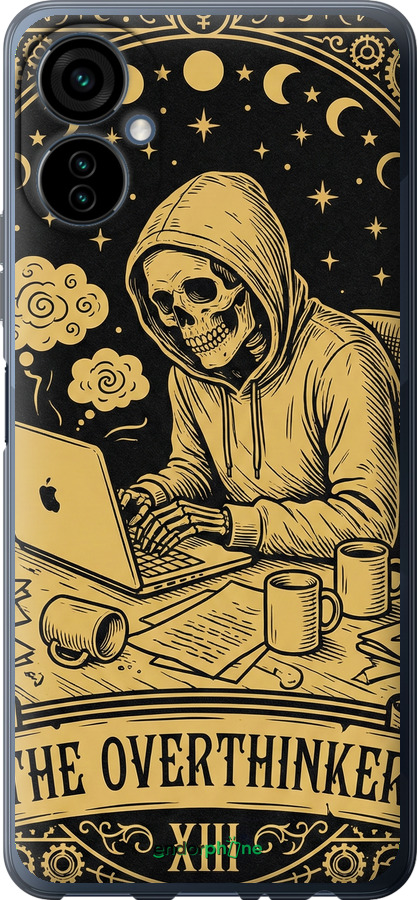 Силиконовый чехол The Overthinker для Tecno Camon 19 Neo CH6i - 6774u-2753 изображение 