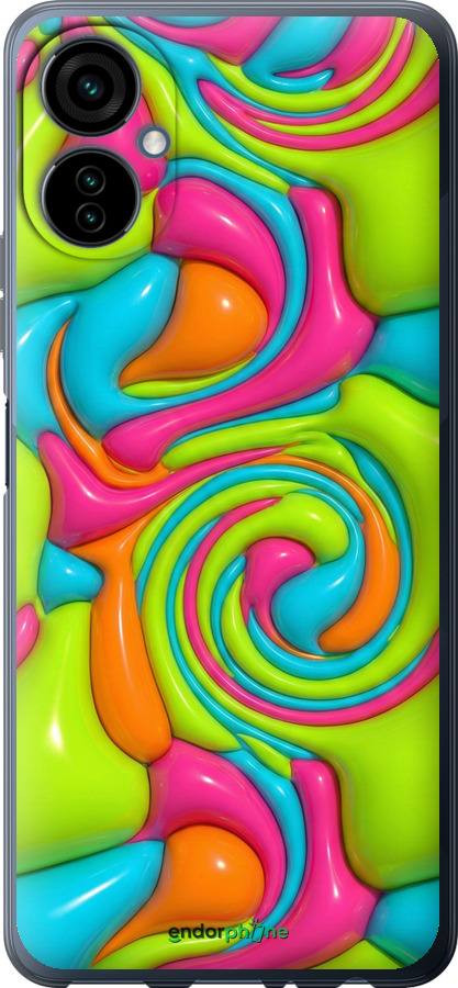 Силіконовий чехол Y2K Jelly Dream для Tecno Camon 19 Neo CH6i - 6780u-2753 изображение 