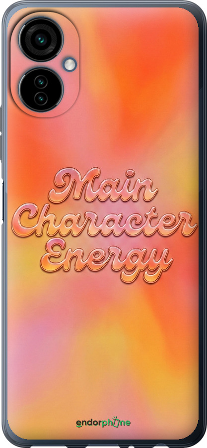 Силиконовый чехол Aura Gradient Main Character Energy Aesthetic Y2K для Tecno Camon 19 Neo CH6i - 6783u-2753 изображение 