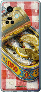 Силиконовый чехол Vintage Sardine Tin Phone для Tecno Camon 19 Pro (CI8n) - 6772u-2766 изображение 