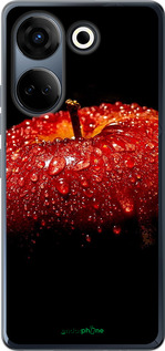 Силиконовый чехол Яблоко для Tecno Camon 20 Pro - 6022u-3100 изображение 