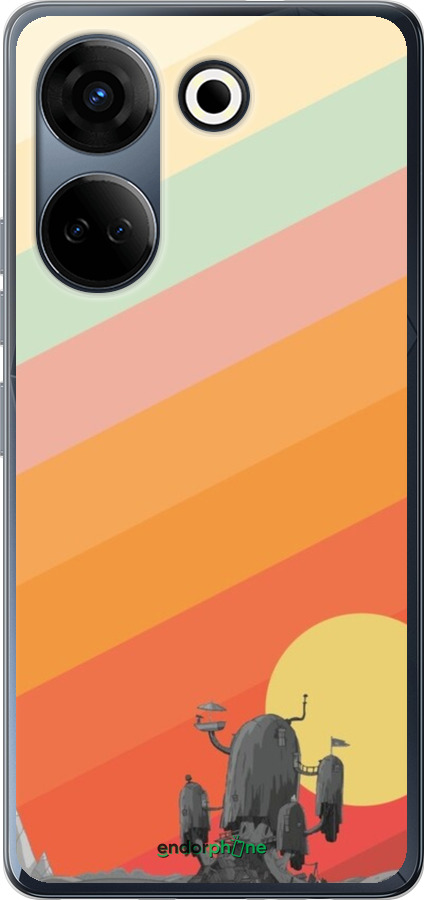 Силиконовый чехол № 5420 для Tecno Camon 20 Pro - 5420u-3100 изображение 