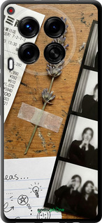 TPU чехол Aesthetic Scrapbook Collage для Tecno Camon 30 4g - 6773b-3712 изображение 