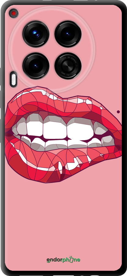 TPU чехол Sexy lips для Tecno Camon 30 4g - 4174b-3712 изображение 