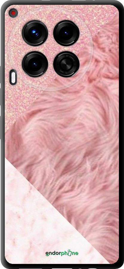 TPU чехол Розовые текстуры для Tecno Camon 30 4g - 4343b-3712 изображение 