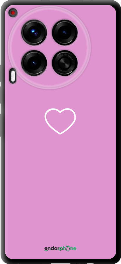 TPU чехол Серце 2 для Tecno Camon 30 4g - 4863b-3712 изображение 