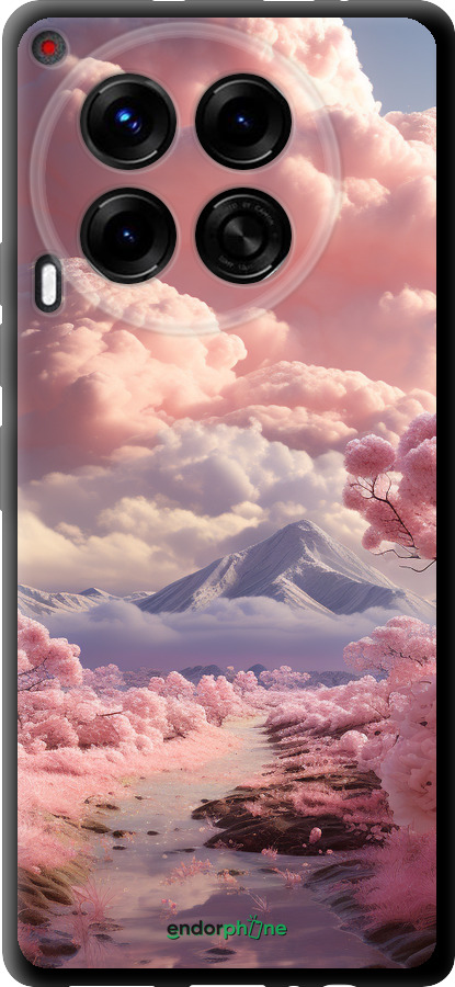 TPU чехол Розовые облака для Tecno Camon 30 4g - 5660b-3712 изображение 