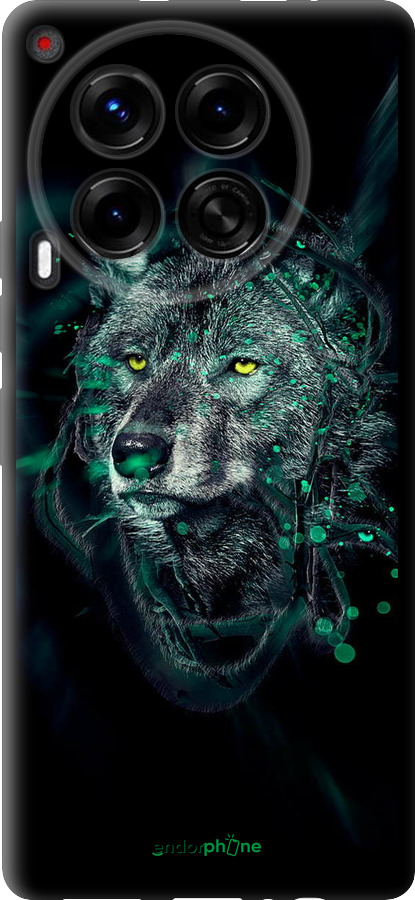 TPU чехол Wolf для Tecno Camon 30 4g - 6610b-3712 изображение 